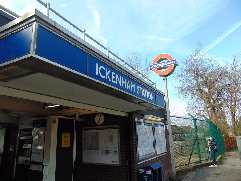 Ickenham Station Roundel